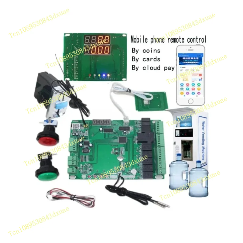 Manufacturer sales customization coins/swiping card Water vending machine Intelligent control board