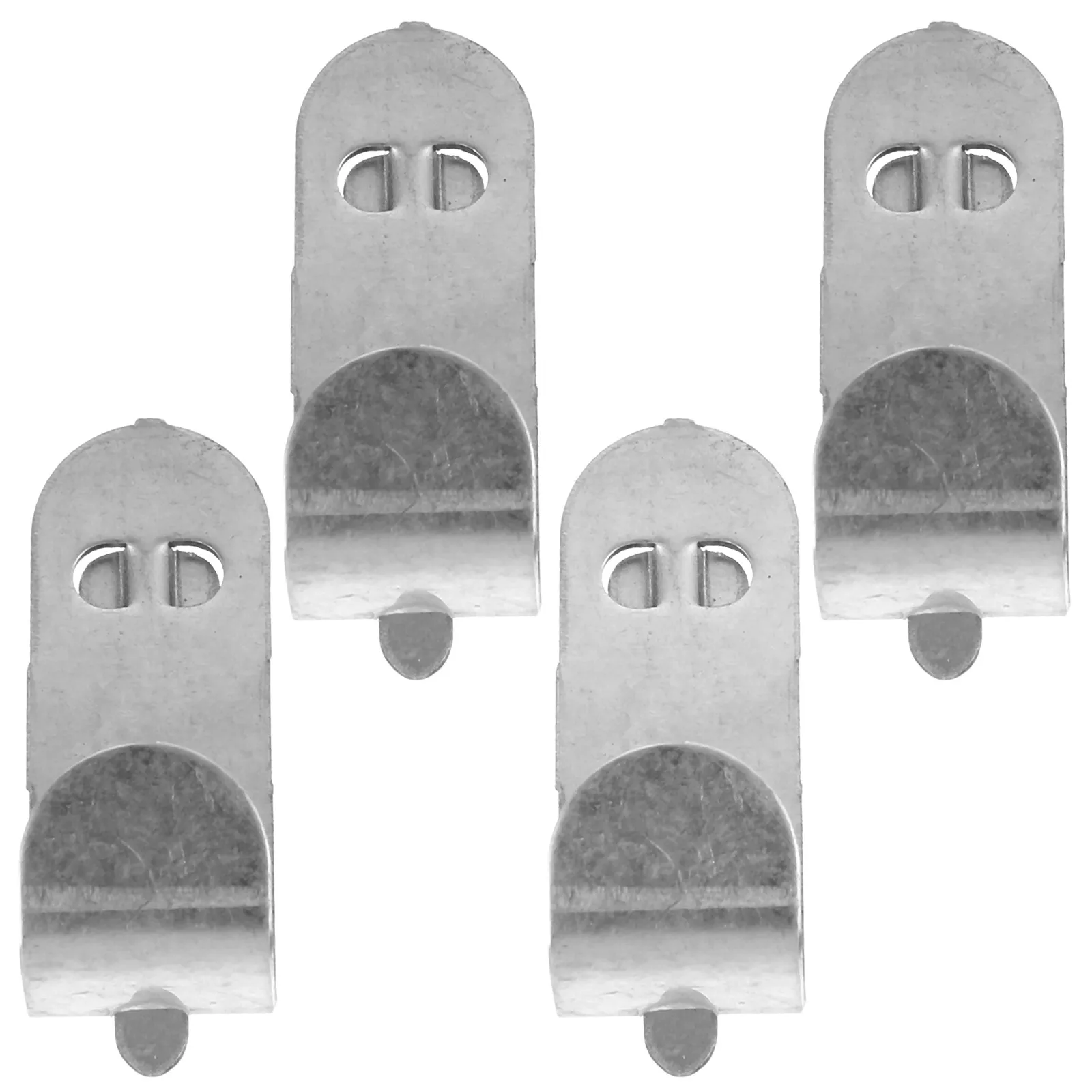 4Pcs Refrigerator Shelf Clips Stainless Steel Metal Support Bracket Freezer Replacement Hardware Accessories