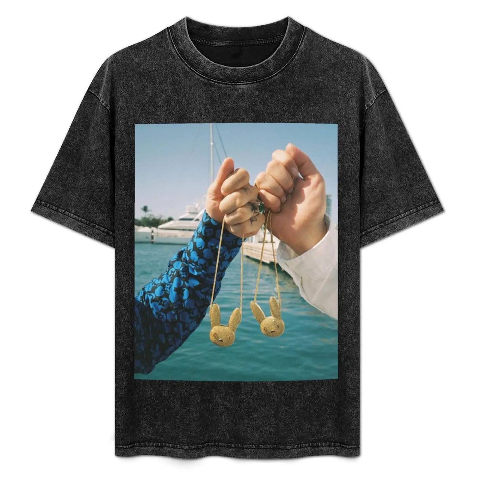

OASIS by J Balvin and Bad Bunny T-Shirt graphic tee shirt luxury designer anime stuff men t shirt
