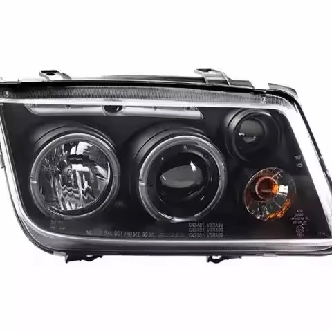 

For VW Bora for Jetta Head Light LED Angel Eyes 1999- 05 SONAR Style V2