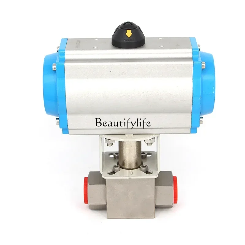 304 pneumatic high pressure ball valve Q611F 31.5mpa high pressure valve