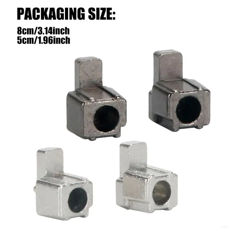 L41F Metal Controllers Lock Slider Buckle Для стабильных игровых разговоров, дизайны одежды, подходящие для энтузиастов