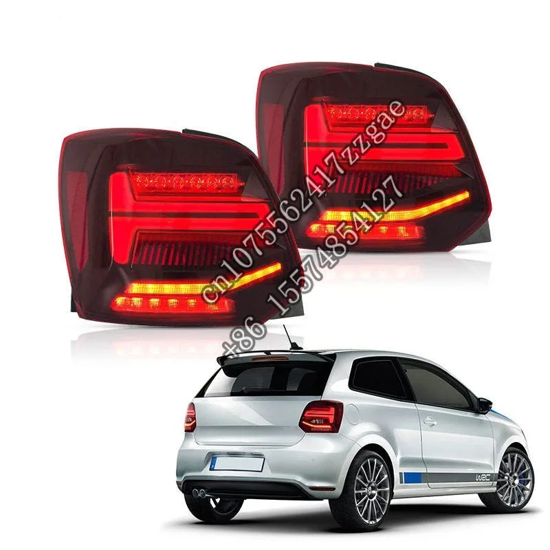 Car taillight tail light 2011-2017 for VW Polo LED back lamp and Vento rear light 2015-2018 in China for Polo