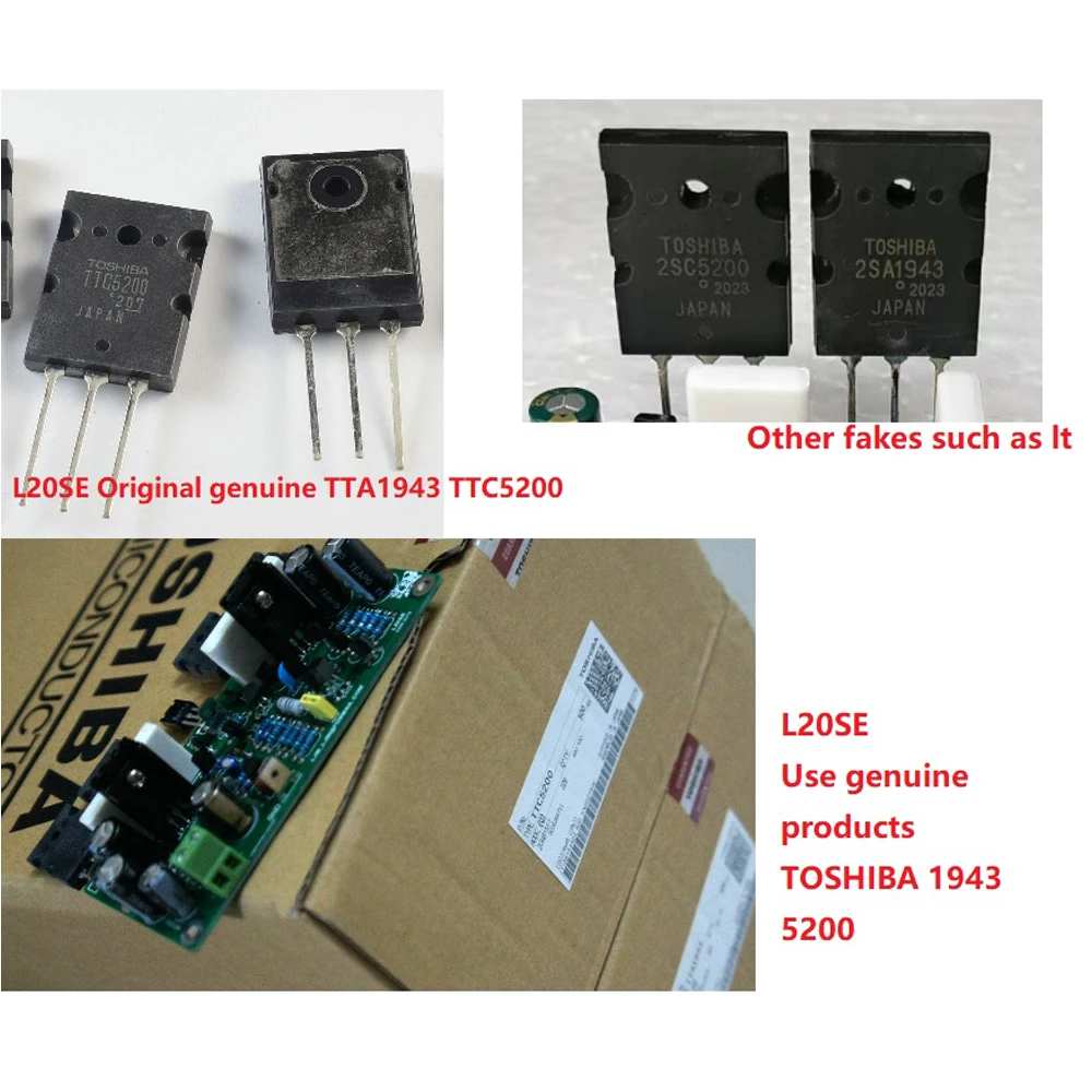 Bass Gun L20SE Toshiba A1943 C5200 200W 8R Mono Assembled Amplifier Board