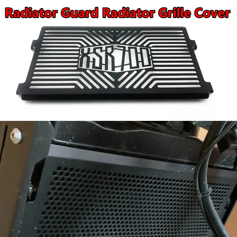 

For Yamaha Cafe Racer XSR700 XSR-700 2015-2023 XSR 700 Motorcycle CNC Radiator Guard Radiator Grille Cover Protection