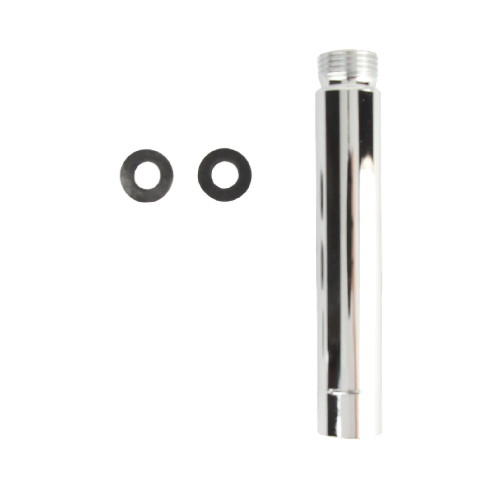 

4inch Stainless Steel Shower Extension Round Tube Pipe with Chrome Plating for Bathroom Accessory