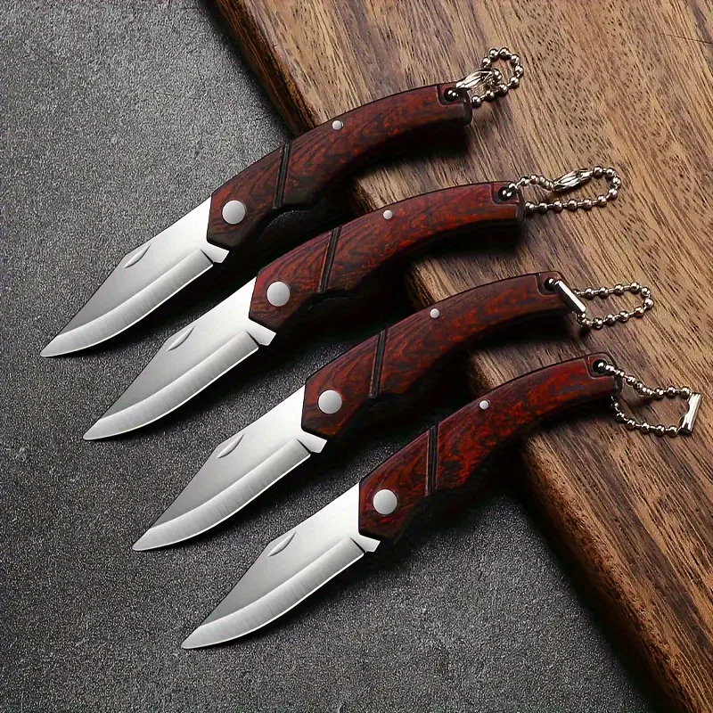 12pcs/ set folding knife, keychain knife, outdoor camping supplies L9195