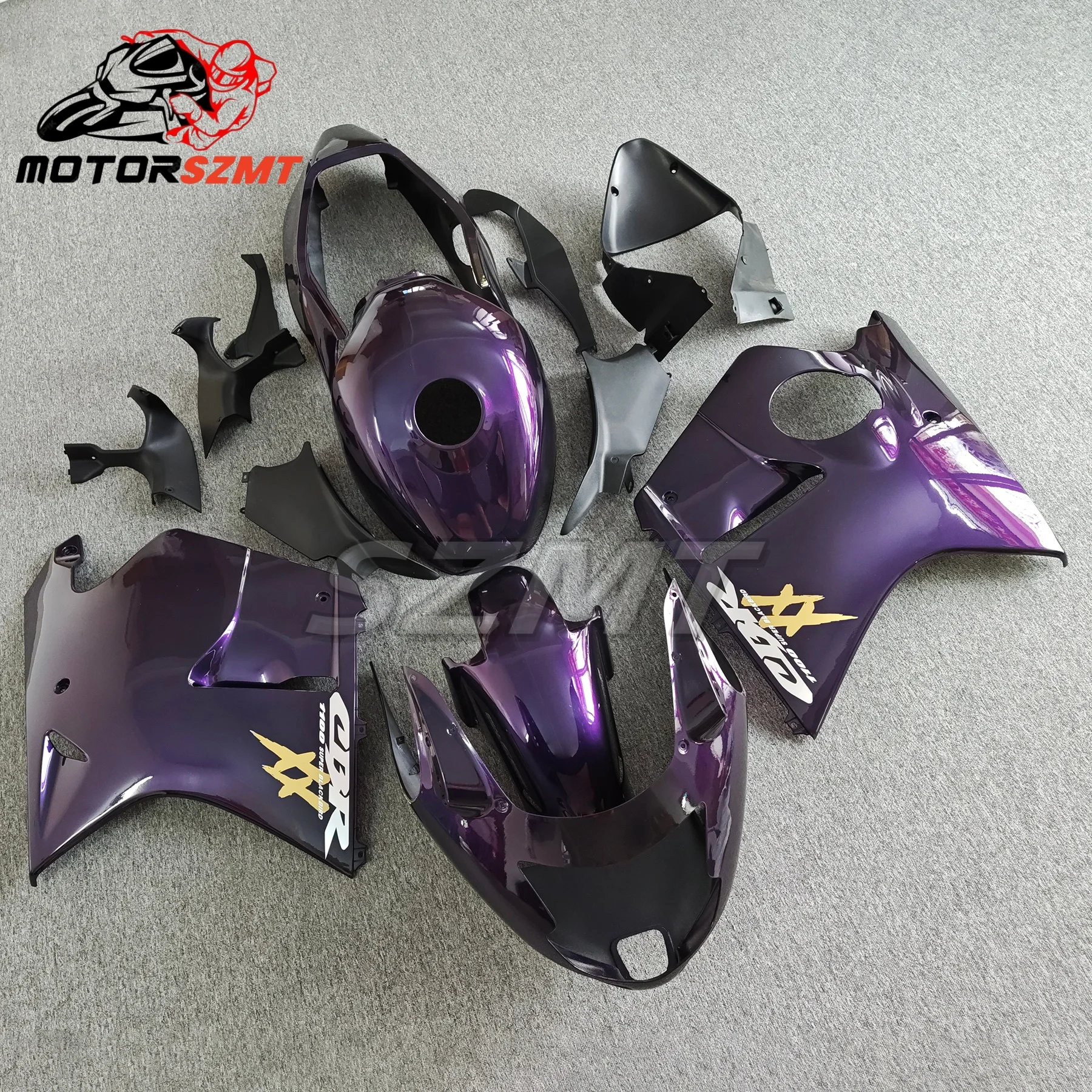 

Frame Kit For HONDA Blackbird silvery all CBR 1100XX 1100 96 97 98 99 00 01 CBR1100XX 02 03 04 05 06 07 Fairing