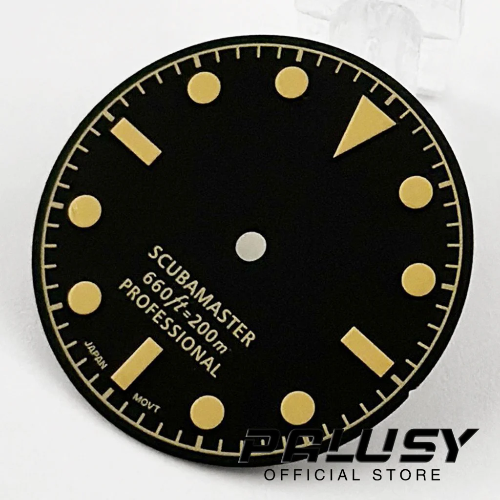 28.5mm Retro Dial Suitable For NH35/NH36 Automatic Movement Sterile Dial Watch Modification Accessories