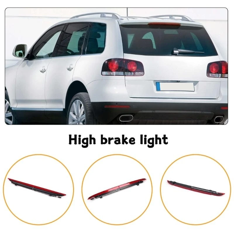 

Replace 7L6945097B 7L6945097C High Mount Center Rear Roof Light Brake Light Third Tail Stop Light for 2004-2010 H9EE