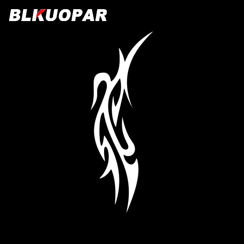 BLKUOPAR Tribal Fire Car Stickers DIY RV Vinyl Personality Die-cut Scratch-Proof Bumper Windows Graphics Caravan Car Lable