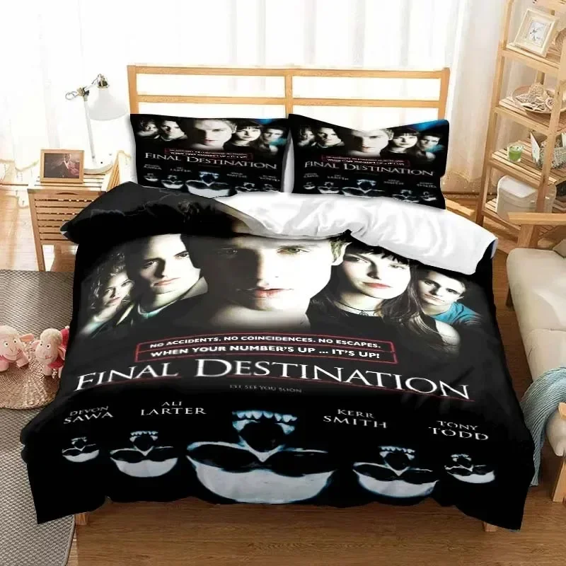 Final Destination Movie Sheets Quilt Covers Bedding Dormitory Sheets Bedding Set Soft Warm Bedding Set