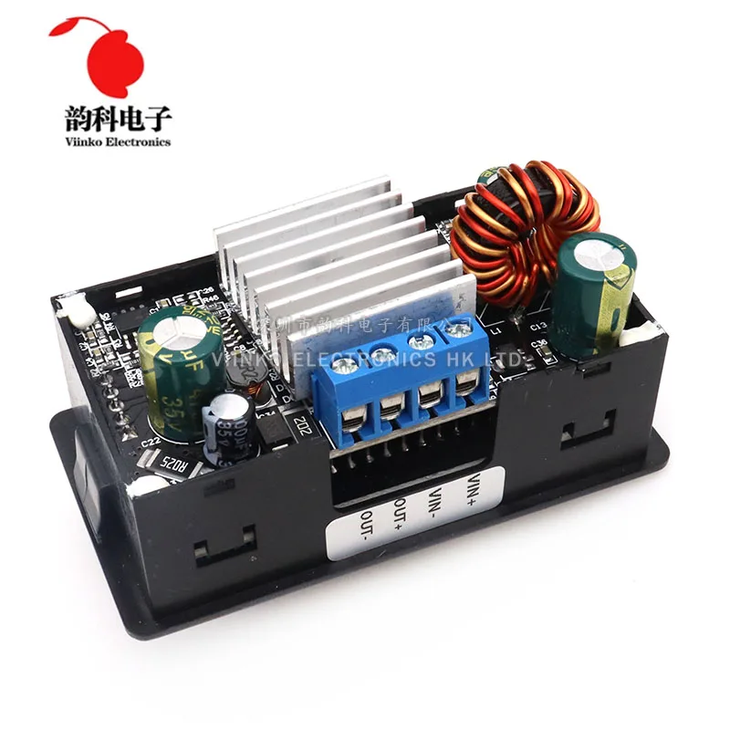 ZK-4KX DC DC Buck Boost Converter CC CV 0.5-30V 4A 5V 6V 12V 24V Power Module Adjustable Regulated laboratory power supply