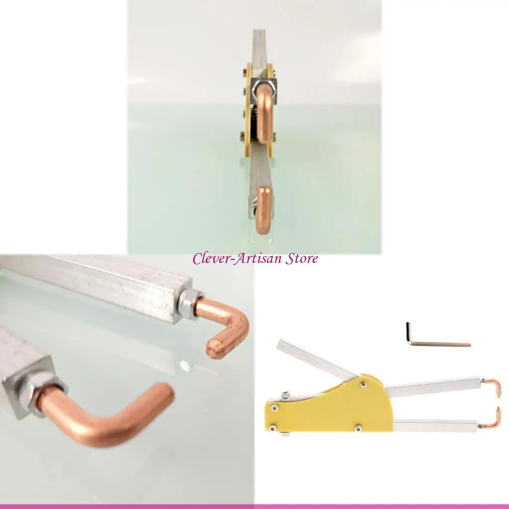 

E06B Spot Welding Machine Butt-Soldering Tongs Solder Pen Portable Mini Spot Welder Special Shaped