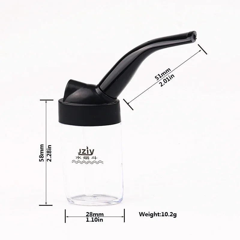 2024 Mini Hot Sale Smoke Mouthpiece Remove to Clean Multifunction Smoke Pipe Acrylic Recyclable Cigarette tube Smoking Gadgets