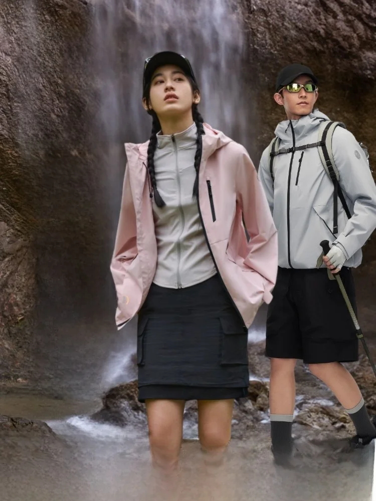 

Куртка Bosideng Softshell для активного отдыха, ветрозащитная, водонепроницаемая, дышащая, для походов и альпинизма, мужская и женская, повседневная