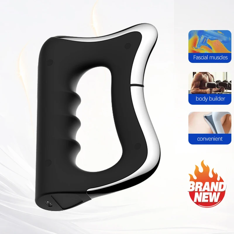 

Электрический массажный нож для фасций с микротоками и вибрацией для расслабления и стимуляции мышц