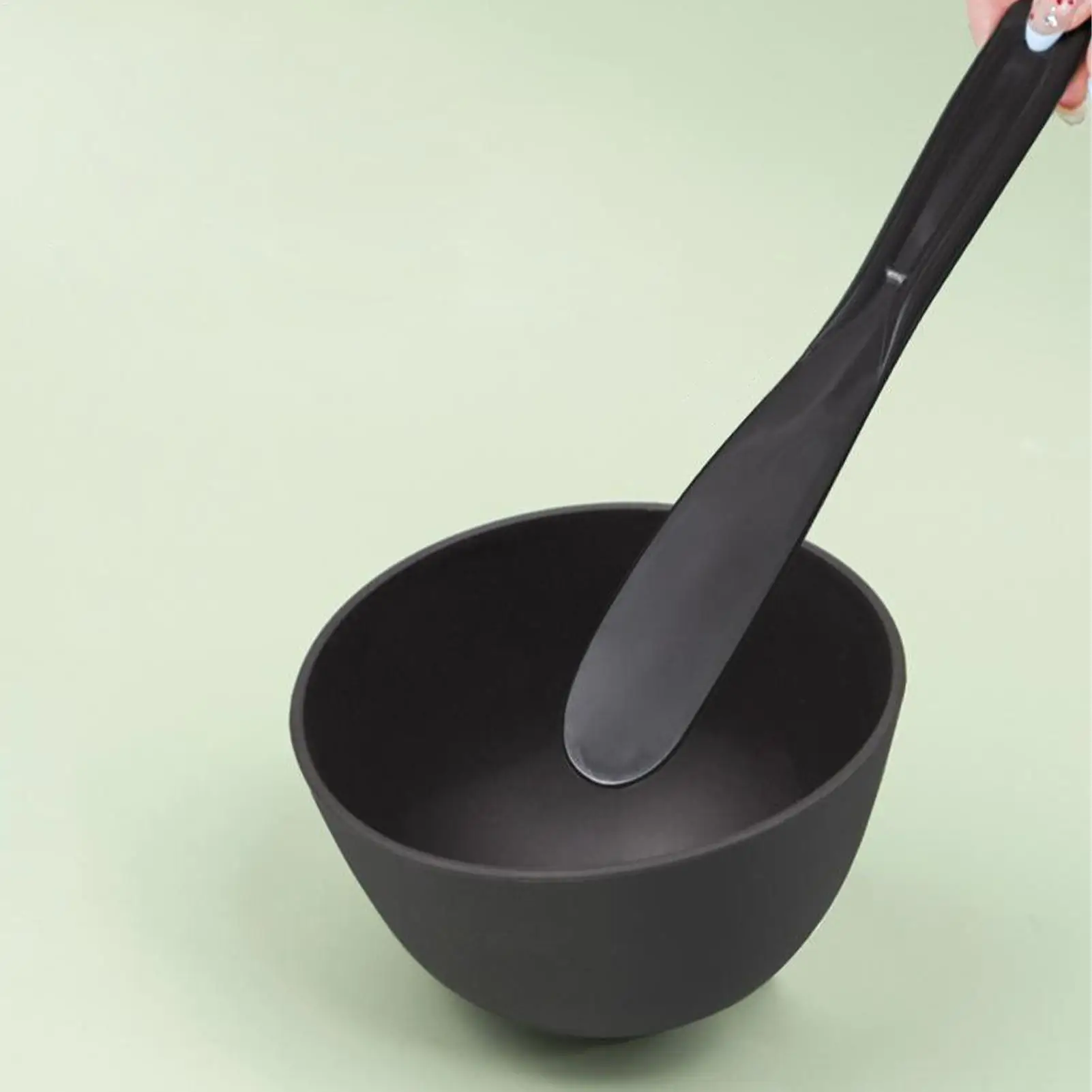 Silicone Face Mask Bowl Set Mask Stick Big Face Mask Powder Mixing Bowl Spatula  DIY Skin Care Set Skin Care Salon Beauty Tools view 5