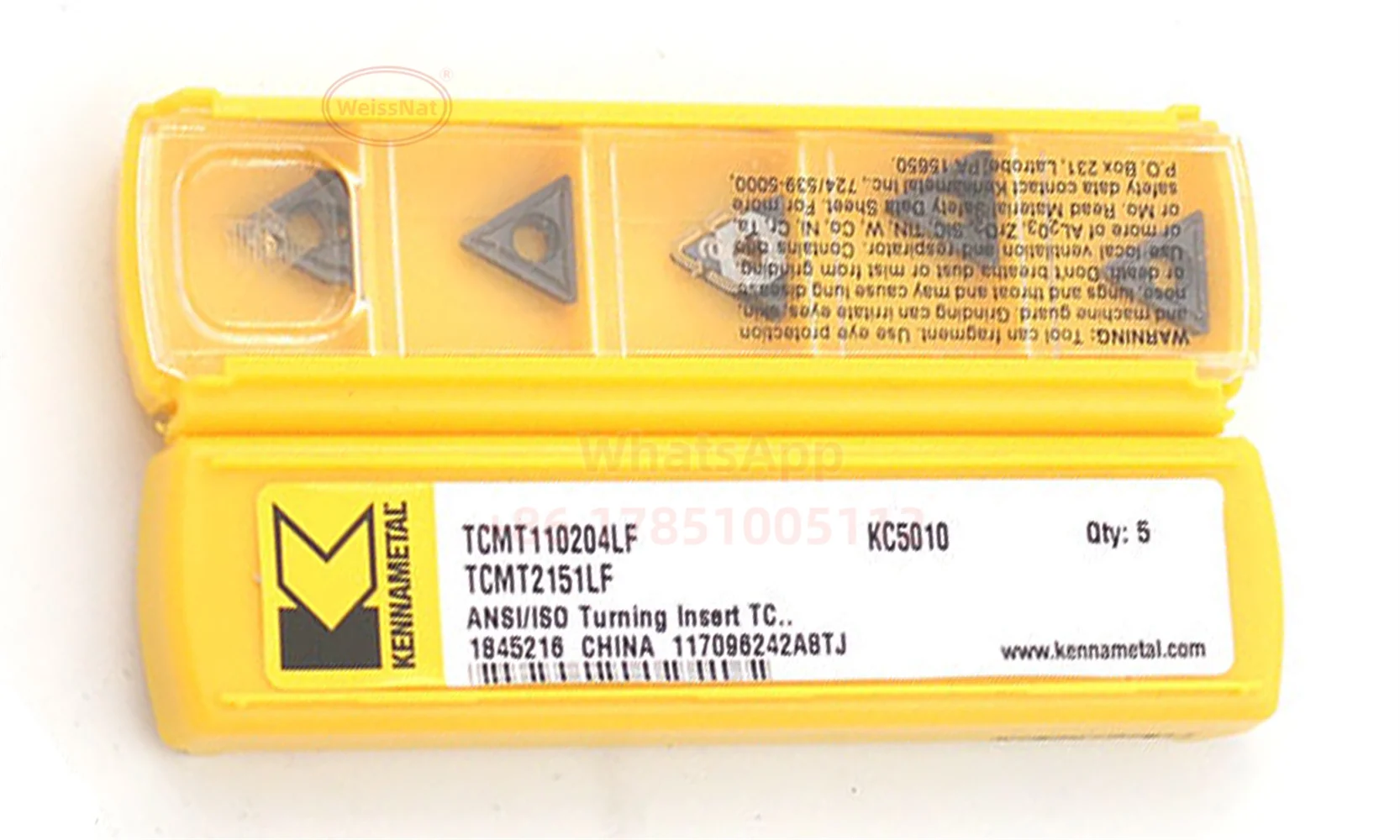 Kennametal TCMT110202LF TCMT110204LF TCMT16T302LF TCMT16T304LF TCMT16T308LF KC5010 Carbide Insert TCMT Inserts