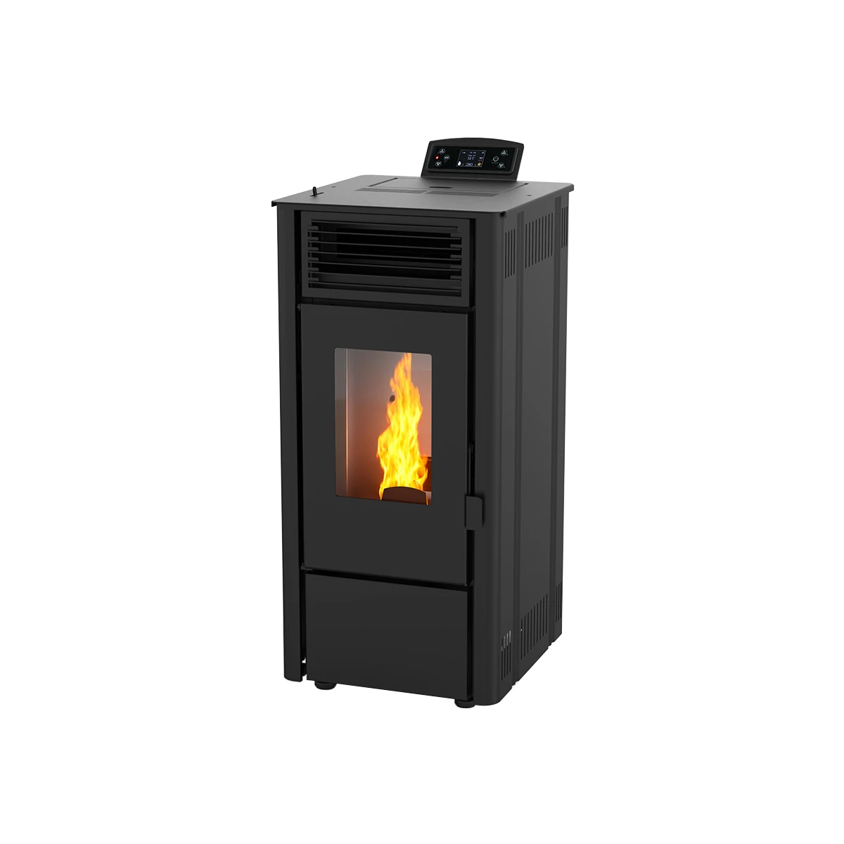 

8KW Two Rooms Heating High Efficiency Eco Design Wifi Control Pellet Stove Heater Pellet Fireplace with CE ROHS