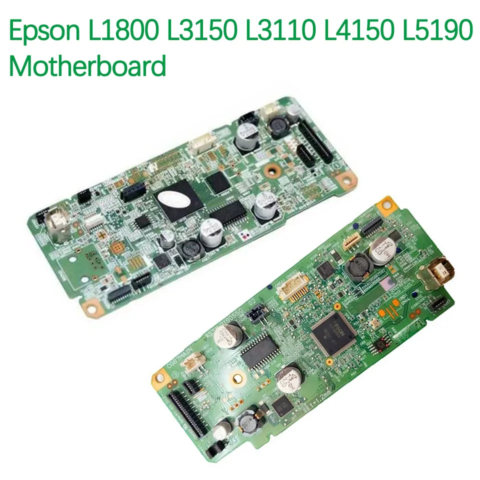 Epson L1800 L3150 L3110 L4150 L5190 Moederbord Logic Moederbord voor Epson L1800 L3150 L3110 L4150 L5190 Printer Board Reserveonderdeel