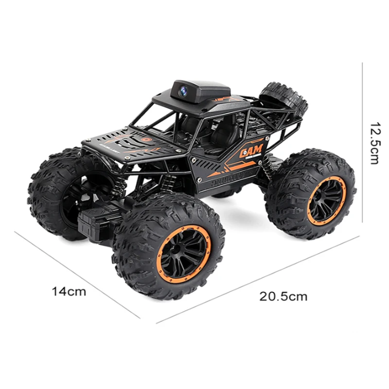 1:18 Auto radiocomandata APP Auto telecomandata Wifi Camera HD RC 2WD Buggy SUV Rc Auto da arrampicata Auto elettrica Giocattoli per ragazzi Kid