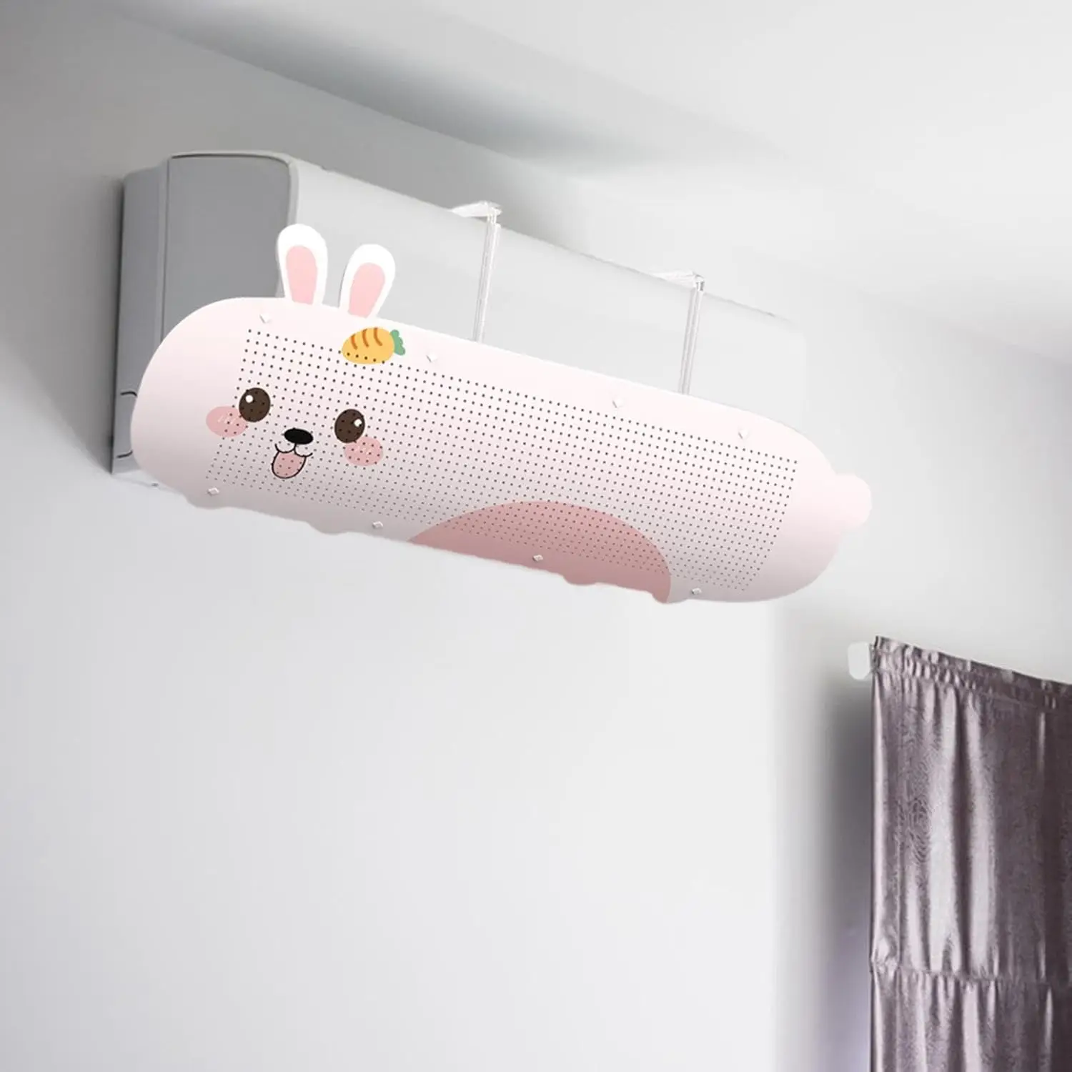 Air Conditioner Deflector Adjustable Confinement Air Deflector Outlet Shield Air Wing Air Cooled Anti-Wind Baffles
