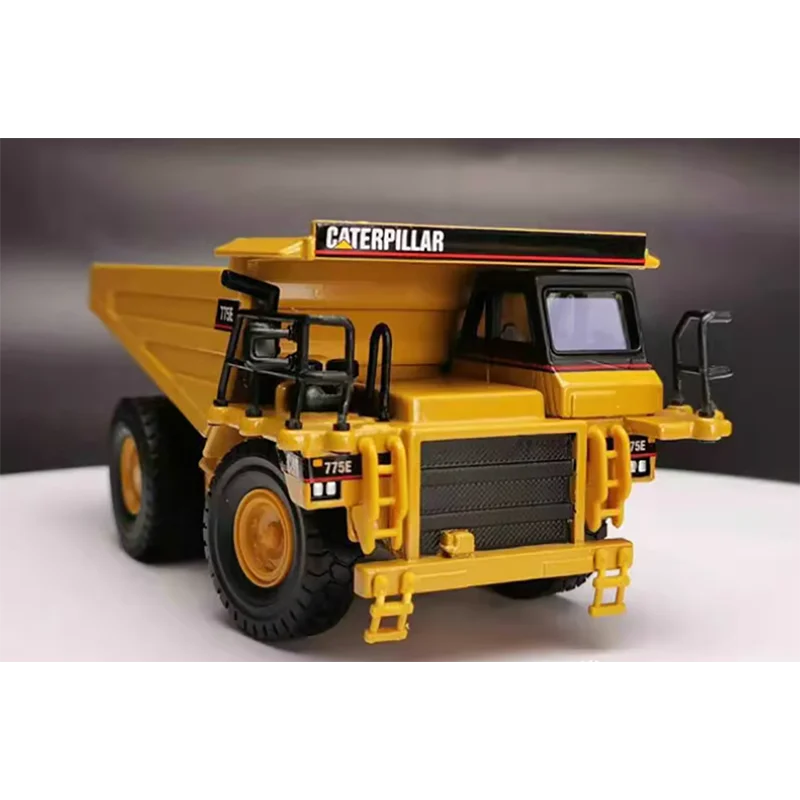 Diecast 1/64 Scale Cat CAT775E Mining Engineering Dump Truck Alloy Truck Model Simulation Static Display Collection Gift