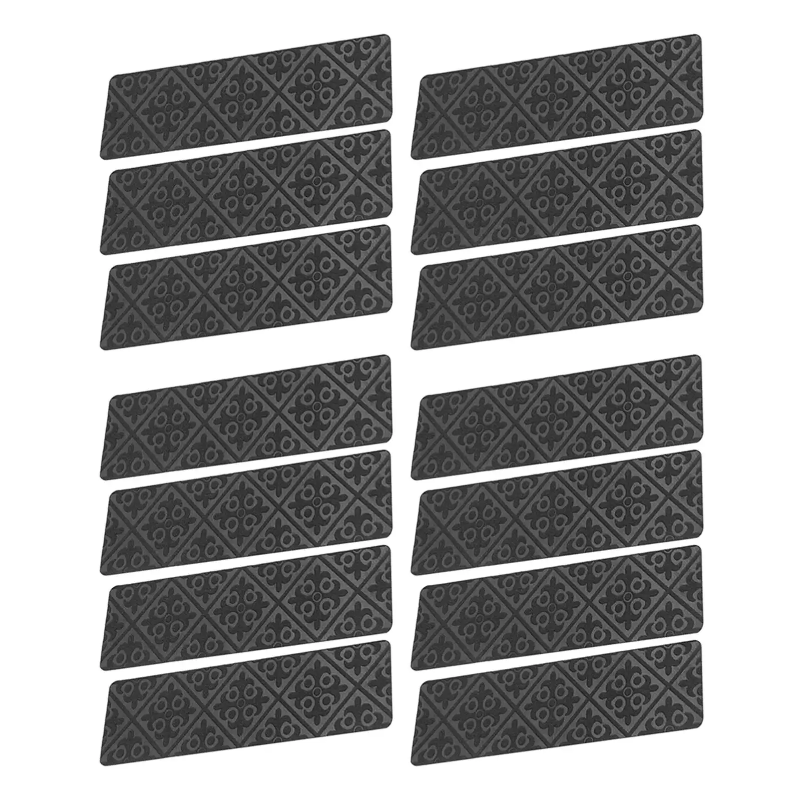 Carpet Stair Treads, 14 in Pack, Indoor Stair Protectors Washable Non-Skid Soft