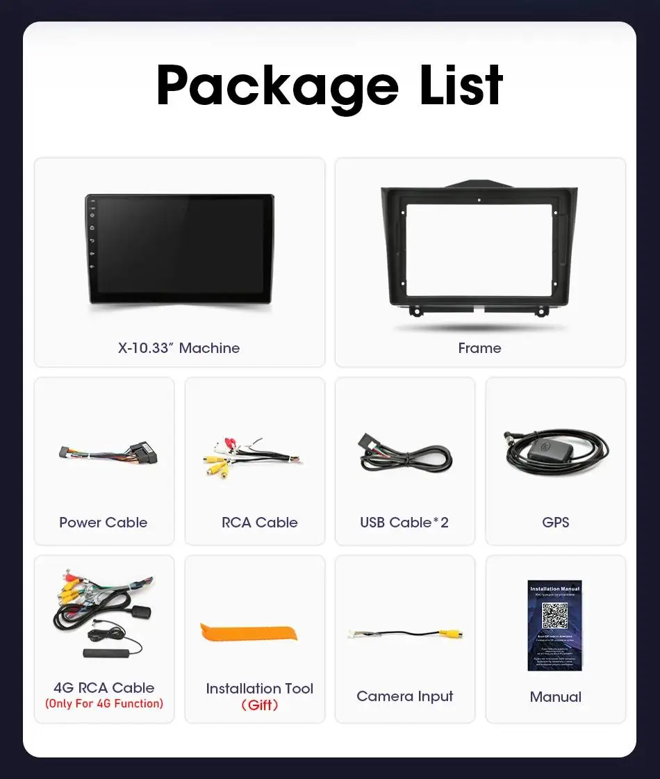 Android 16 Carplay Auto Qualcomm 2K QLED Screen Car Radio Player For LADA Granta 2018 - 2019 GPS Wifi  Stereo 4G BT Multimedia