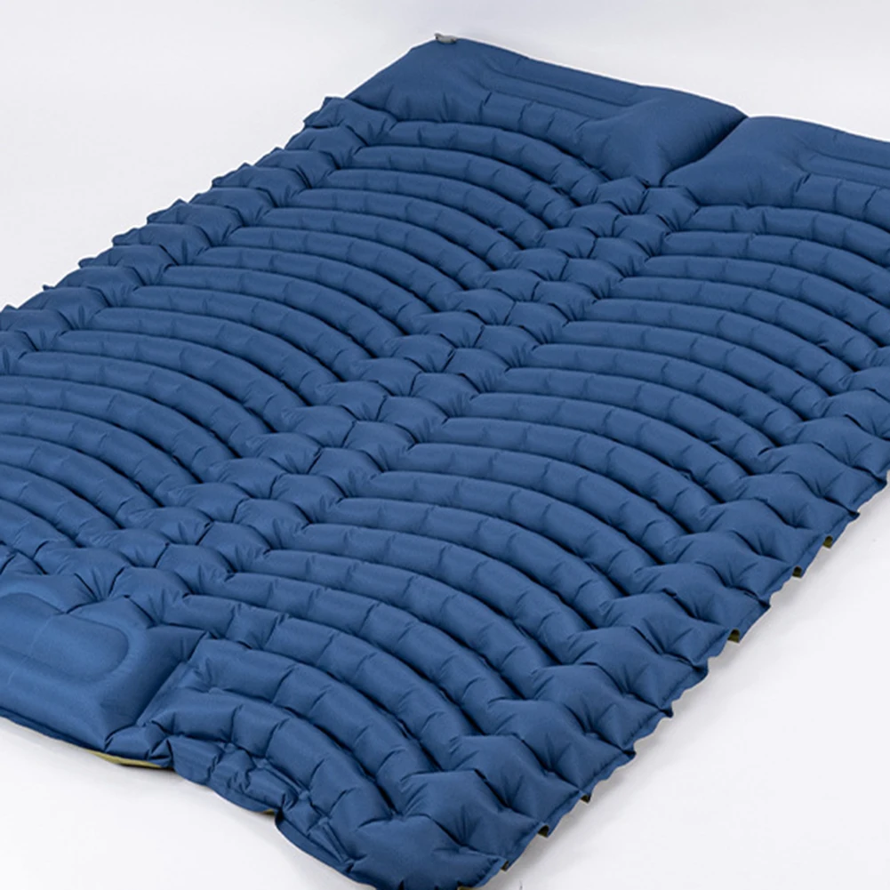 

Foot Pump Mattress Camping Mattress Body Mapping Technology For Outdoor Activities Double Air Mattress For Camping