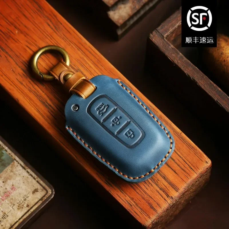 for Old Kia Smart Run Key Bag K2 Lion Run K5 Freddy Car Smart Keychain Full Case Men and Women