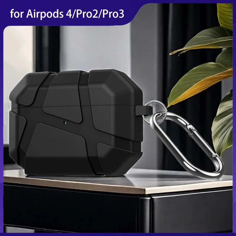 

New Design Silicone Case for Airpods 4 Coque Funda For Airpods Pro 2 3 Pro3 Earphone Cases Protective Cover