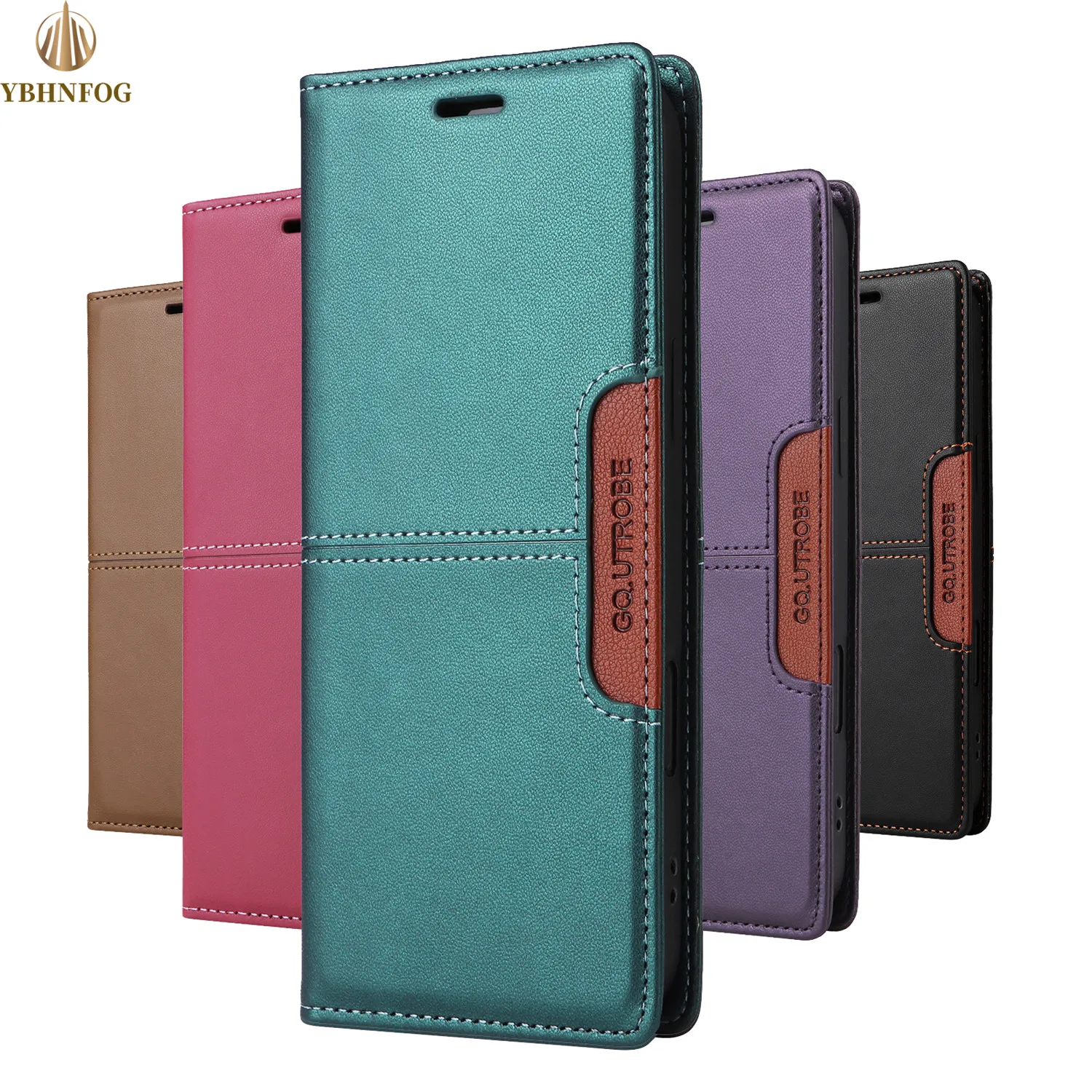 Leather Flip Phone Case For Samsung Galaxy A52 A72 A13 A23 A33 A53 A73 A14 A34 A54 A15 A05 A25 A35 A55 A06 Wallet Protect Cove