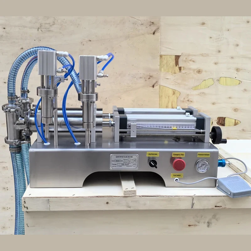 Liquid Filling Machine Digital Control Drink Perfume Juice Milk Small Bottle Jar Diaphragm Pump Filler Packing