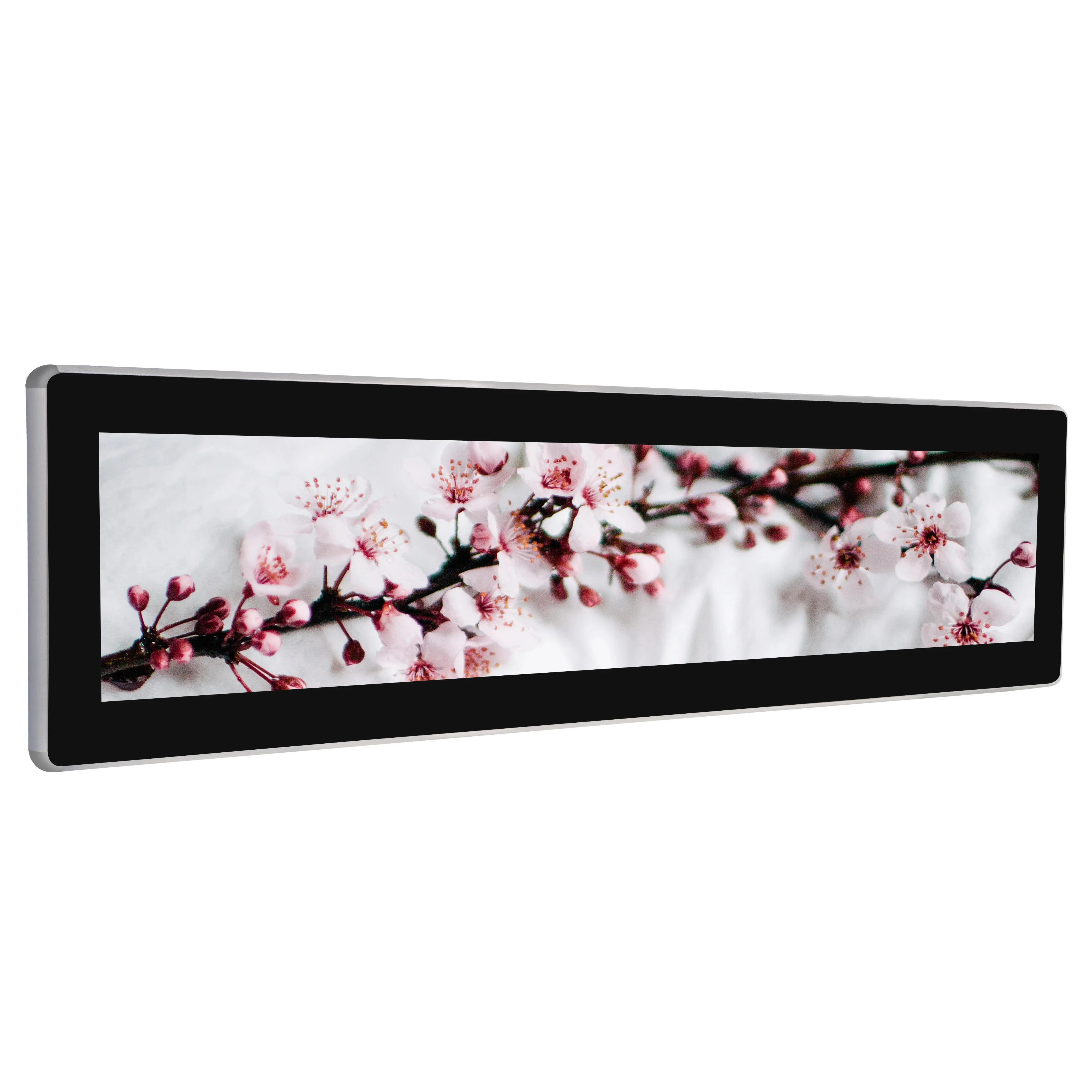 FVASEE Android Bus Advertising Wide LCD Display Screen for Supermarket Car Company Taxi Mall Hospital Use