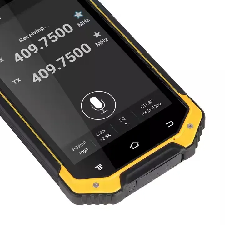 Kwaliteit 4.7 Inch W3 IP68 Waterdichte Robuuste 4G Slimme Mobiele Telefoon Met Global Walkie Talkie Radio VHF Voor Radio GPS