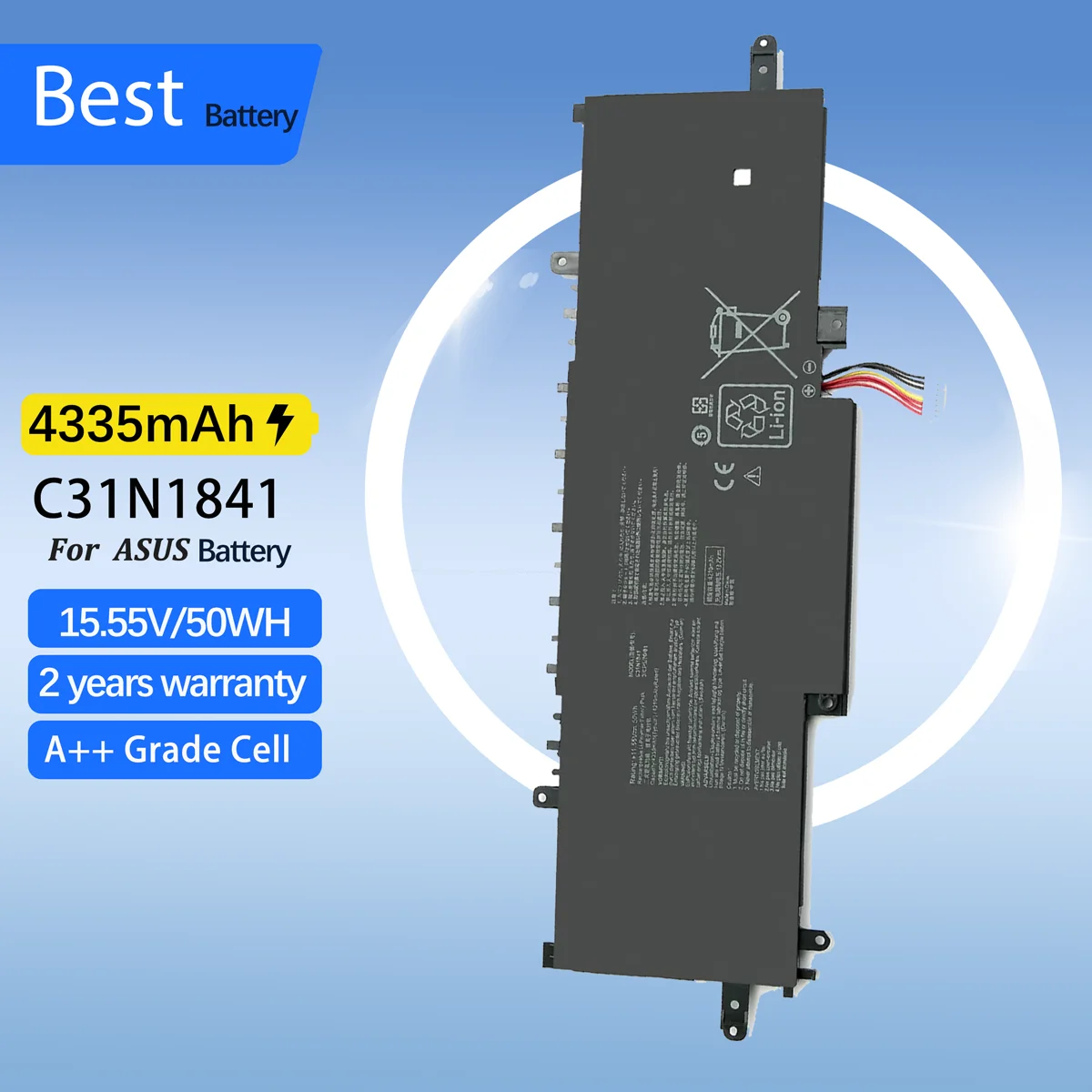 

C31N1841 Аккумулятор для ноутбука ASUS ZenBook UX334FL UX333FAC UX433FL UX433FLC UM433DA UM433IQ UM434IQ UM434DA