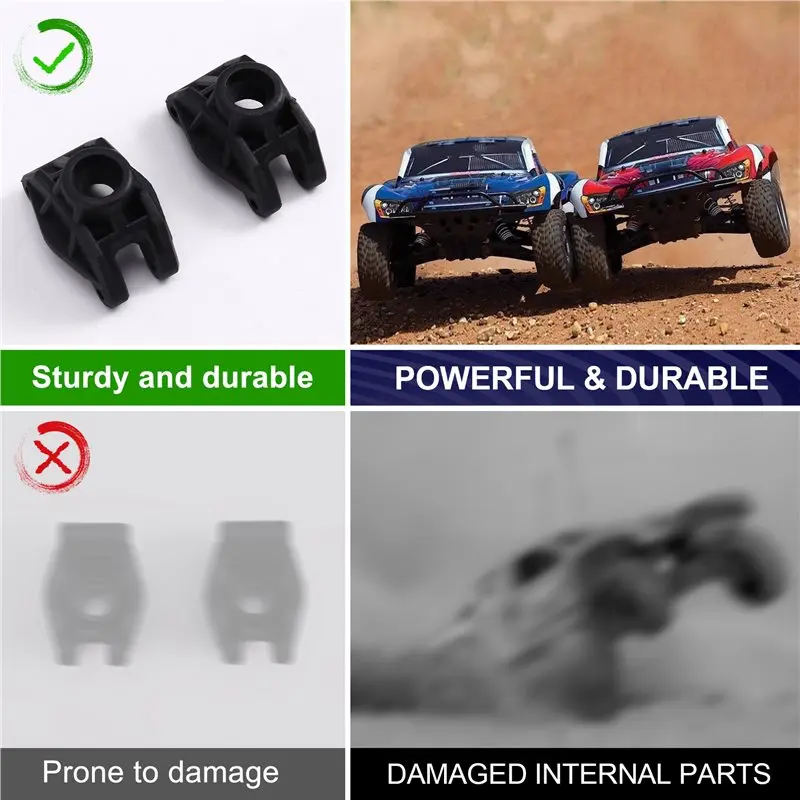 طقم أكواب تحول أمامي وخلفي لملحقات ترقية السيارة XLH X9115 X9116 9120 RC