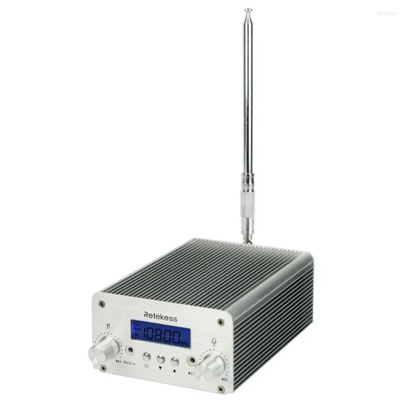 Microphones Retekess 10pcs PR13 Radio TR501 Wireless FM Broadcast Transmitter Station 6W For Drive-in Church Meeting Translation