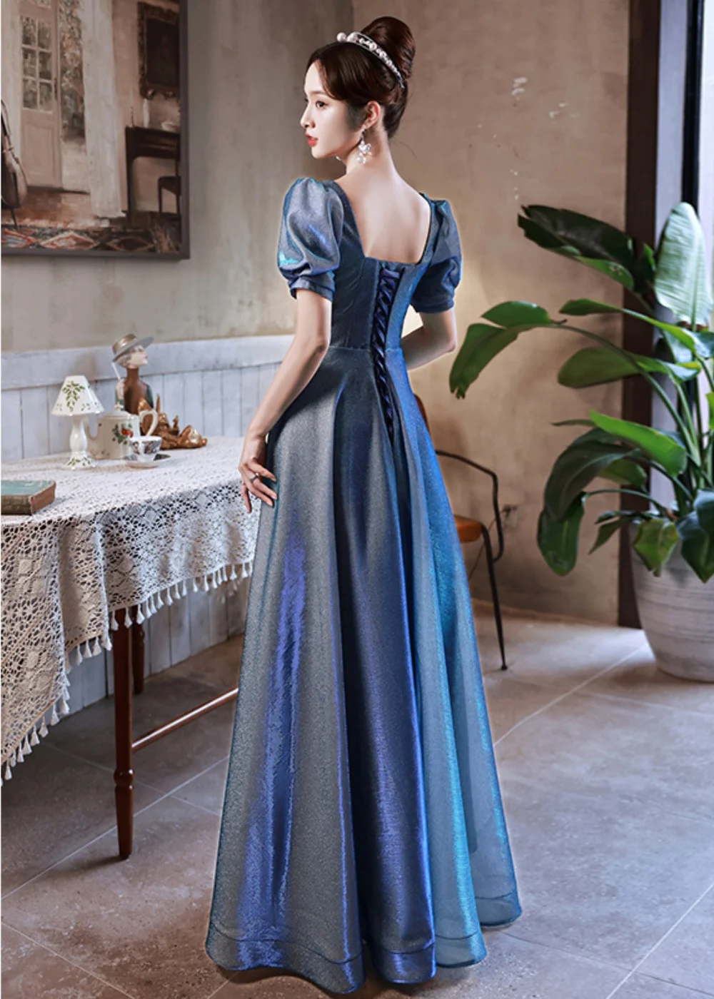 Women's 2024 French Evening Party Dress High-end Banquet Toast Gown Novelty Bridesmaid Prom Dresses