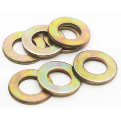 M2 M3 M4 M5 M6 M8 M10 M12 M14 M16 Grade 8.8 Colored Zinc Steel Flat Washer Plain Washer Gaskets