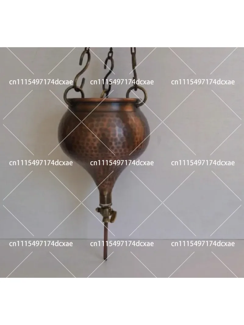 Pure Copper Oil Drip Therapy SPA Massage Tool for Relaxation and Aromatherapy Use