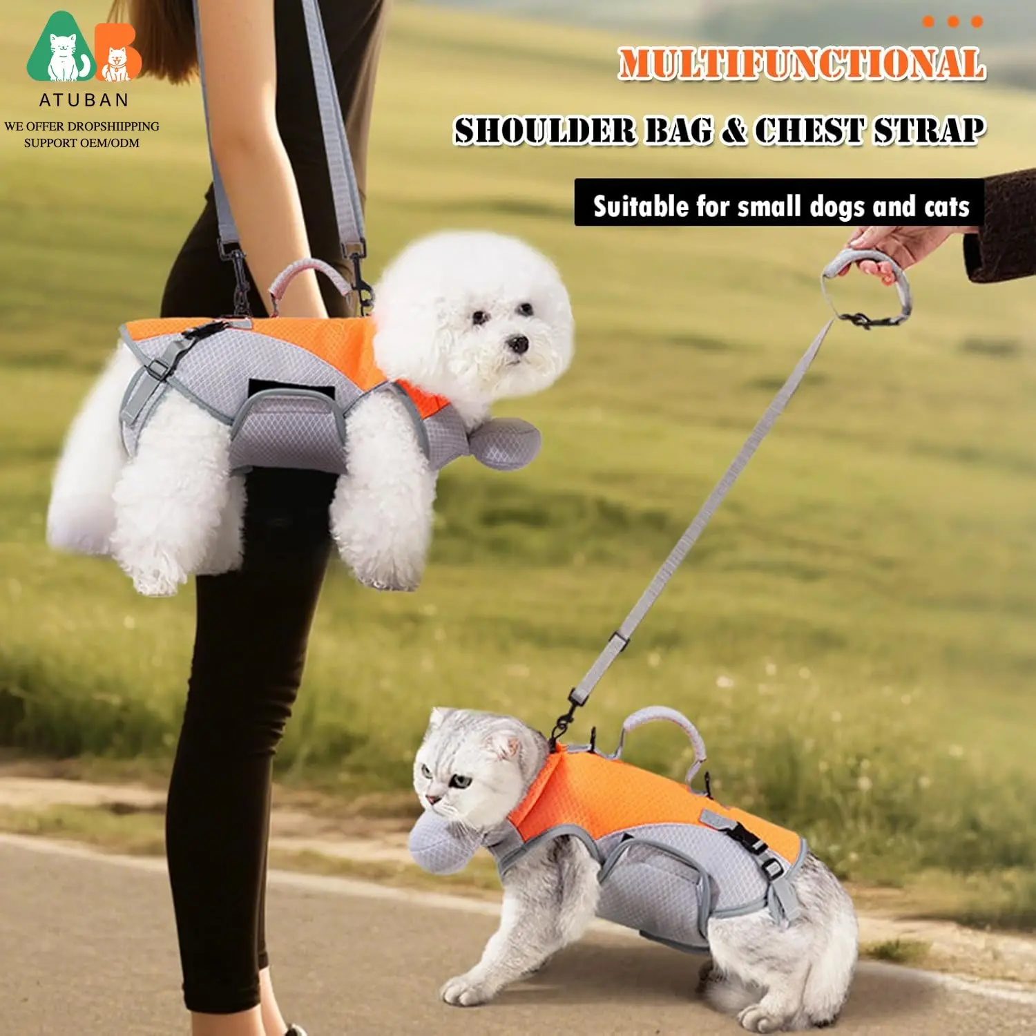 2-in-1 Cat & Dog Carrier 5