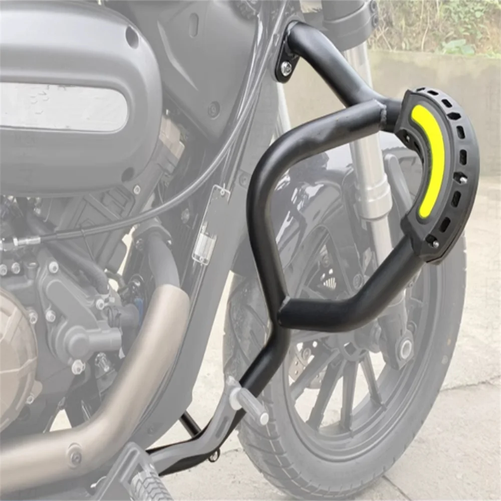 For QJMOTO QJ Flash SRV 150 SRV250 SRV350 SRV300 Motorcycle Bumper Anti fall Protection Bar Modification Accessories