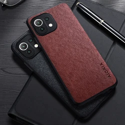 Case For Xiaomi Mi 11 Lite Pro Ultra Simple Design Luxury Leather Business Cover For Xiaomi Mi 11 Ultra Case