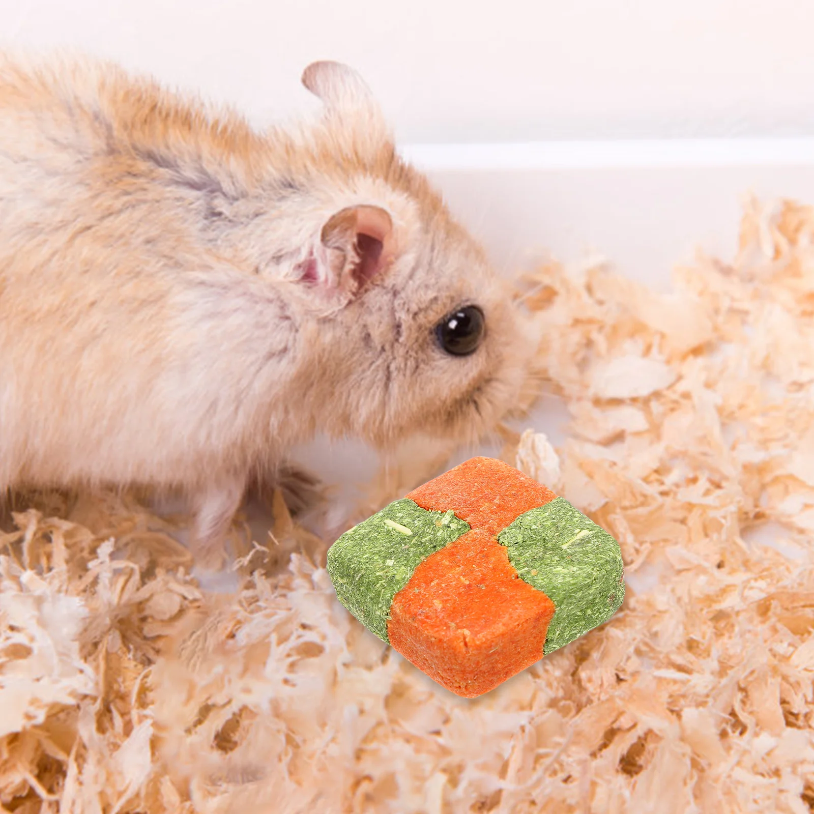 

5Pcs Pet Molar Grass Cakes Natural Organic Rabbit Chew Treats Small Animal Teeth Grinding Supplies