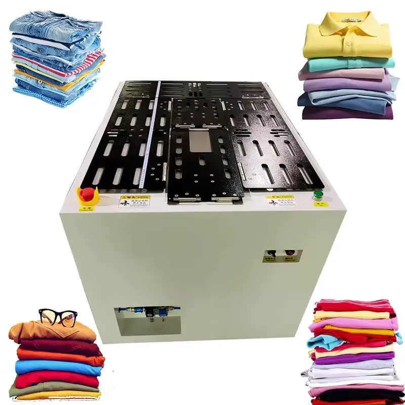 for SHARE New Automatic T Shirt Folding Machine with Motor High Capacity Can Fold 400 Pieces Per Hour