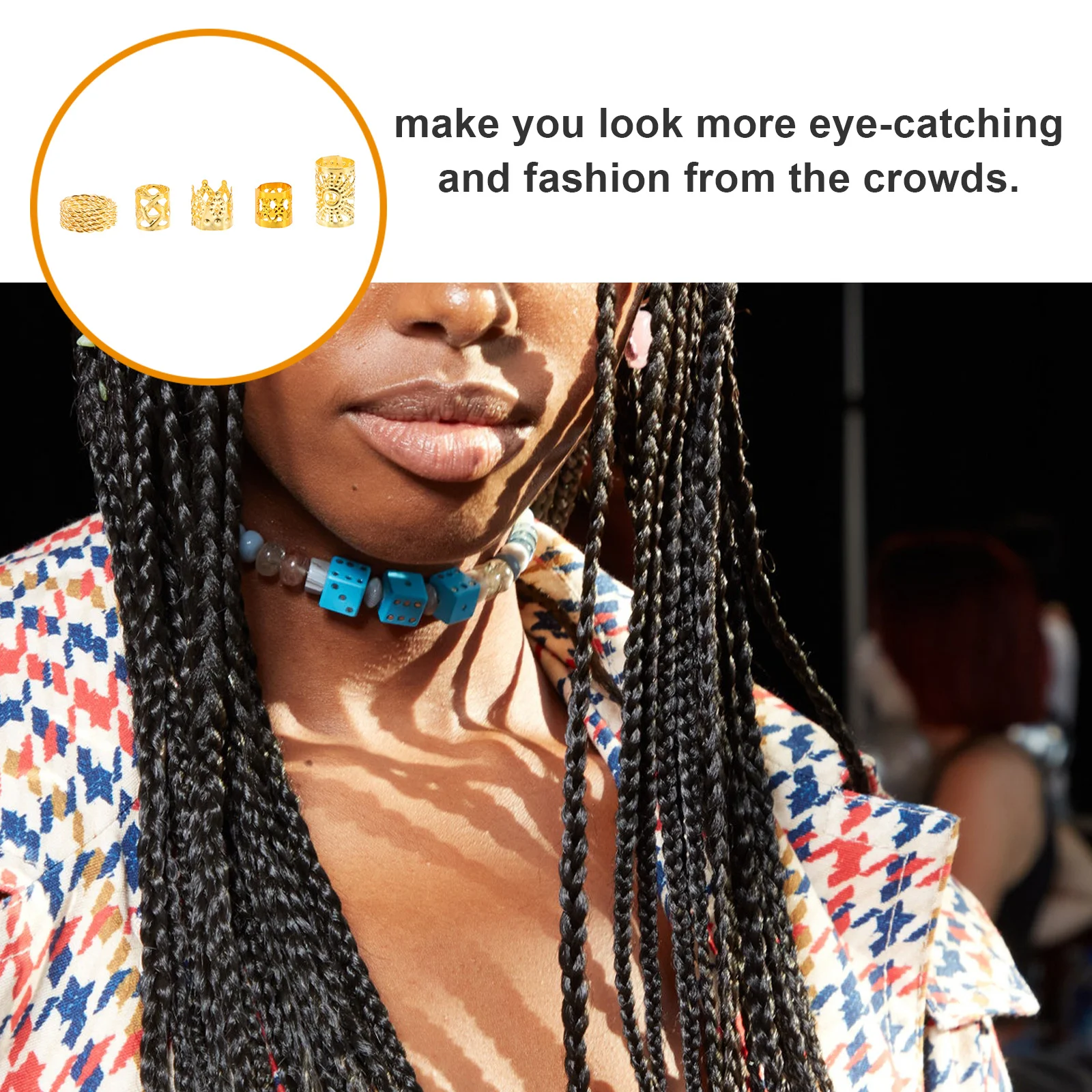 

257 шт., манжеты для кос, полые аксессуары для дредов, легкие украшения для волос, бусины, идеально подходящие для плетения кос, бусины