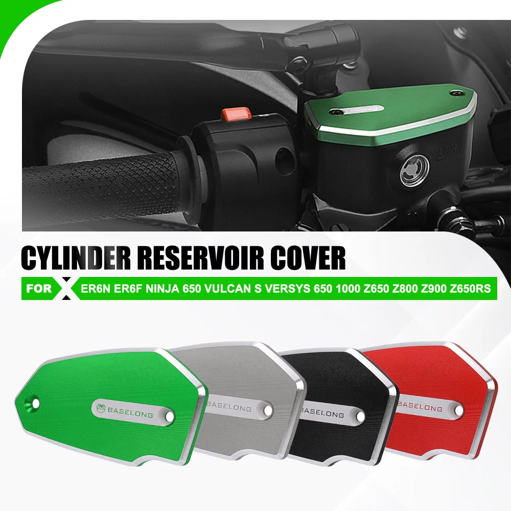 

For Kawasaki ER6N ER6F NINJA 650 VULCAN S VERSYS 650 1000 Z650 Z800 Z900 Z650RS Front Brake Clutch Master Cylinder Gaskets Cover